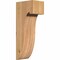 Ekena Millwork Del Monte Smooth Corbel, Western Red Cedar, 5 1/2"W x 8"D x 20"H COR06X08X20DEL00SWR - alternate 1